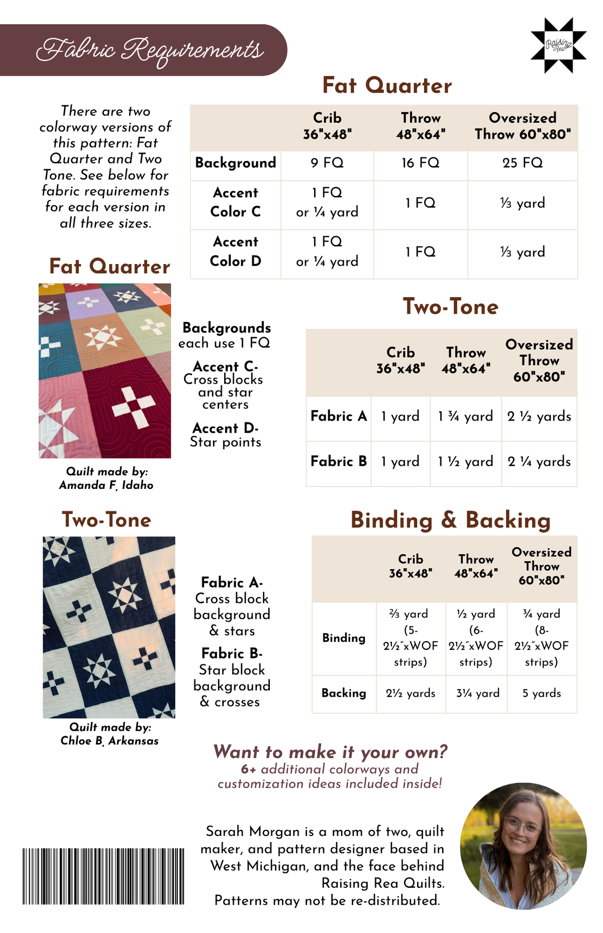 Hazelwood Quilt Pattern- Digital PDF Download