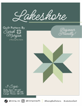 Lakeshore Quilt Pattern- Digital PDF Download
